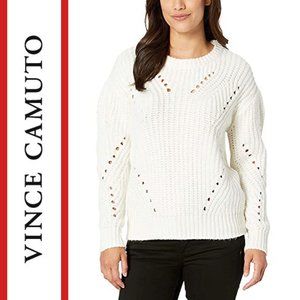 Vince Camuto | Coastal Chic Pointelle Knit Sweater